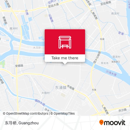 东导桥 map