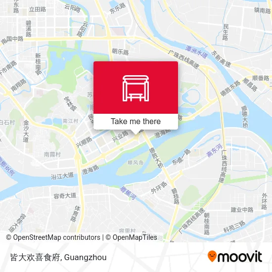 皆大欢喜食府 map