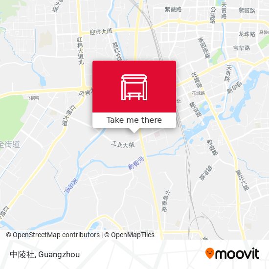 中陵社 map