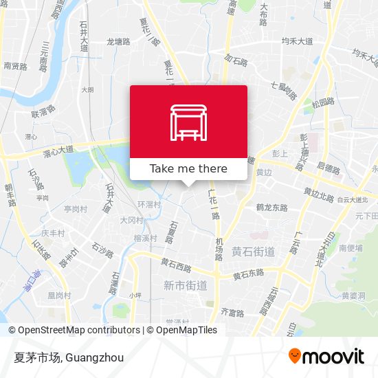夏茅市场 map