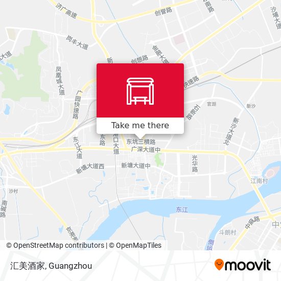 汇美酒家 map