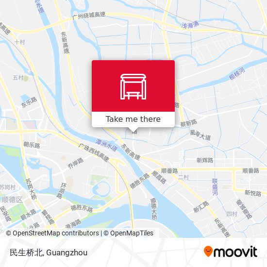 民生桥北 map