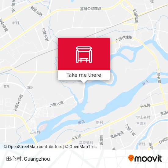 田心村 map
