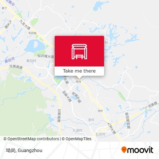 坳岗 map