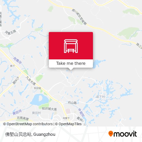 佛塱山贝总站 map