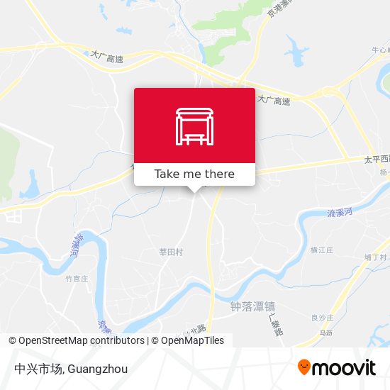 中兴市场 map