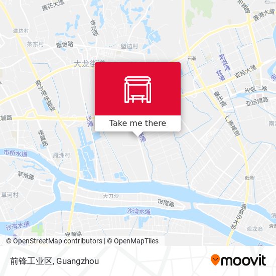 前锋工业区 map