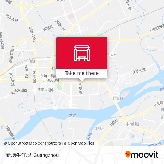 新塘牛仔城 map