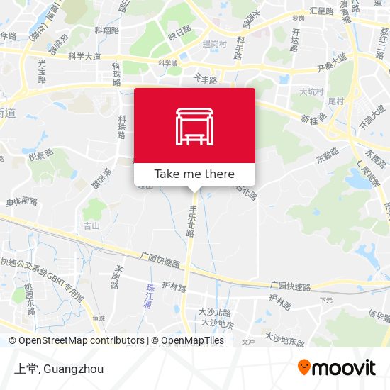 上堂 map