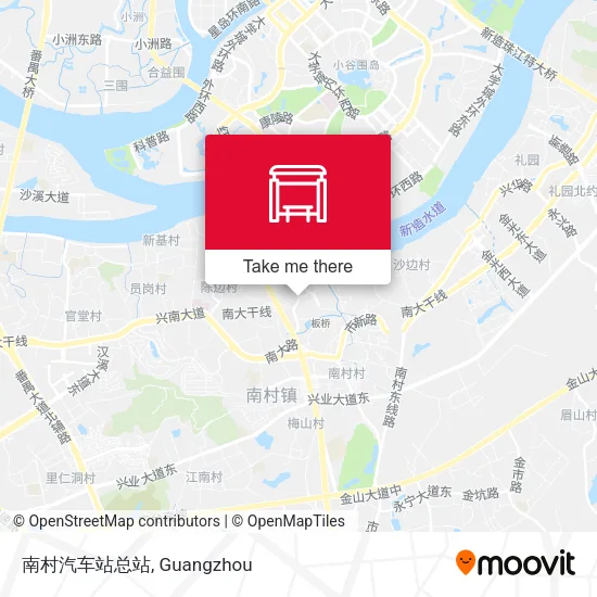 南村汽车站总站 map