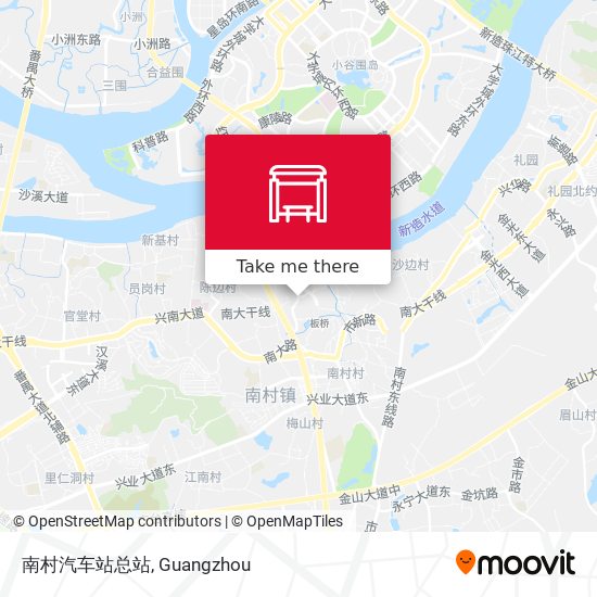 南村汽车站总站 map
