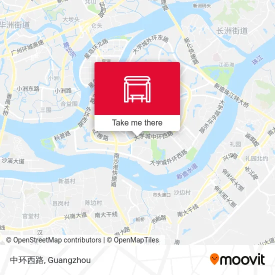中环西路 map