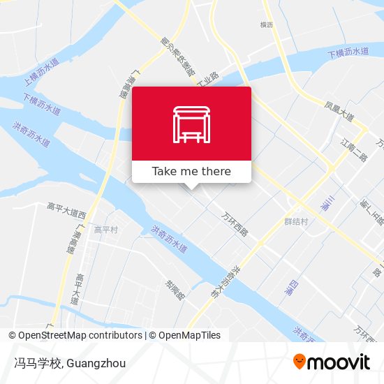 冯马学校 map