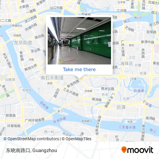 东晓南路口 map