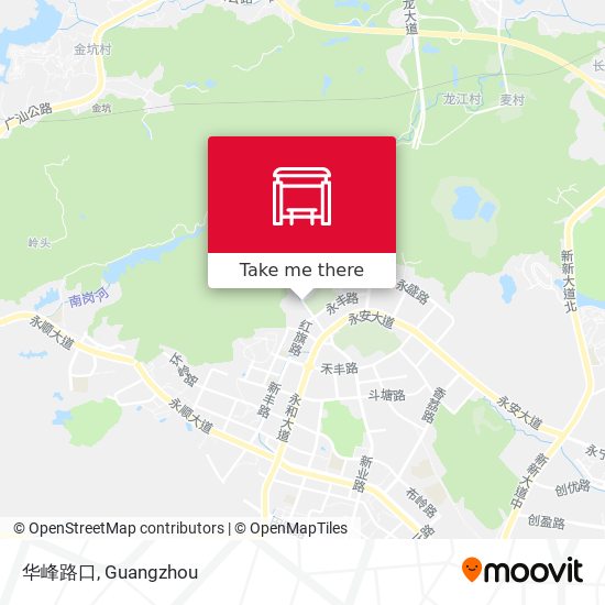 华峰路口 map