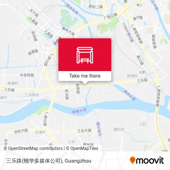 三乐路(蚬华多媒体公司) map