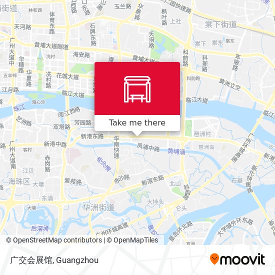 广交会展馆 map