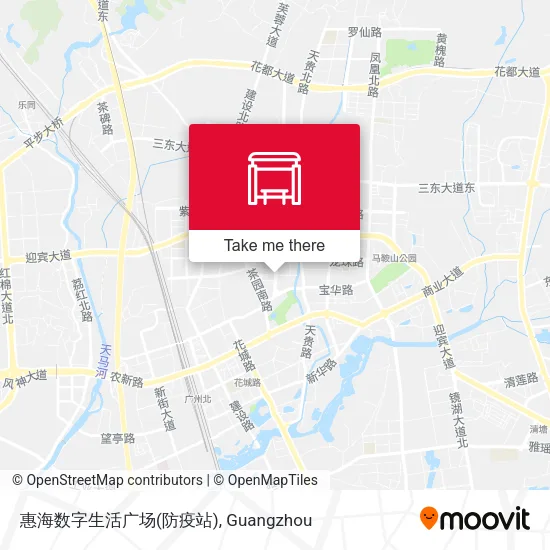 惠海数字生活广场(防疫站) map