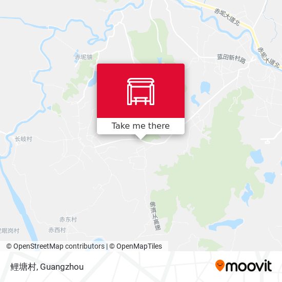 鲤塘村 map
