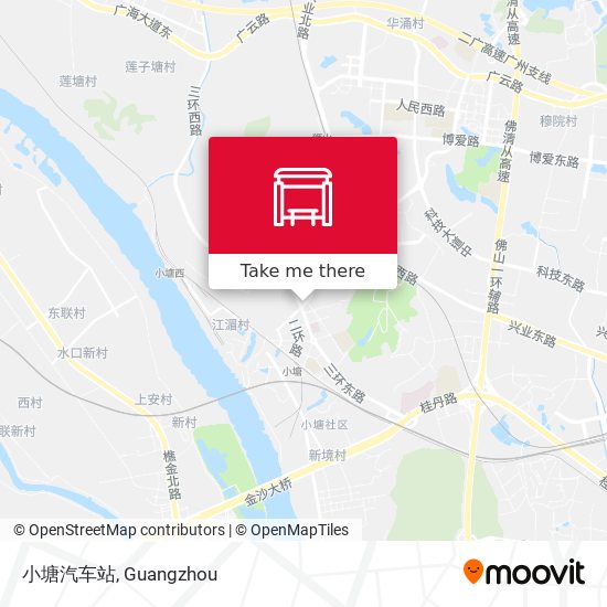 小塘汽车站 map