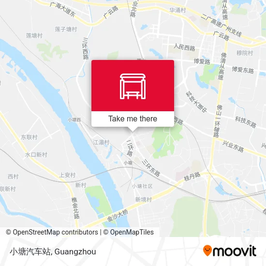 小塘汽车站 map