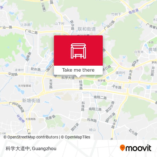 科学大道中 map