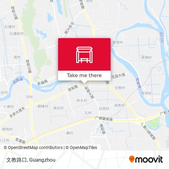 文教路口 map