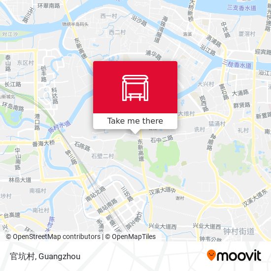 官坑村 map