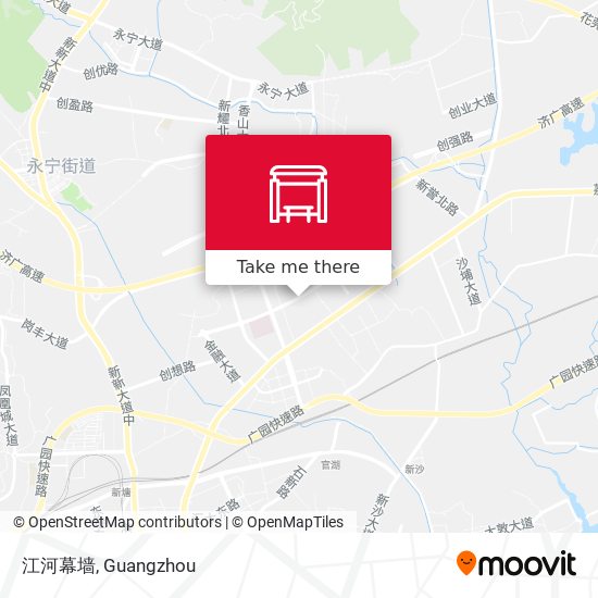 江河幕墙 map