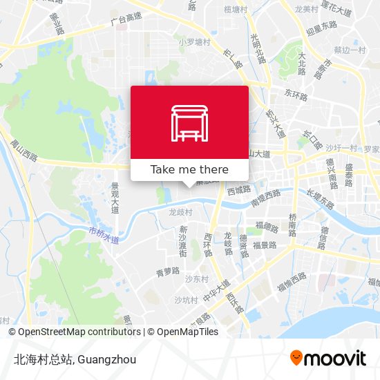 北海村总站 map