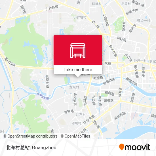 北海村总站 map