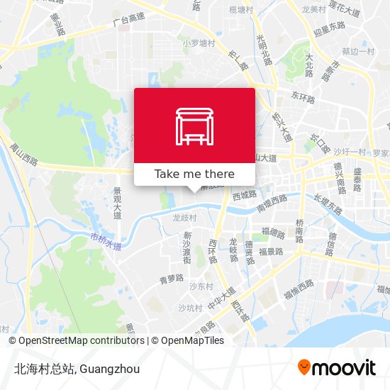 北海村总站 map