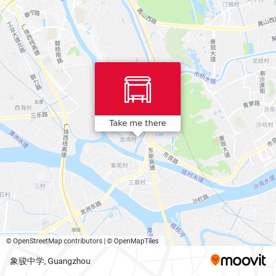 象骏中学 map