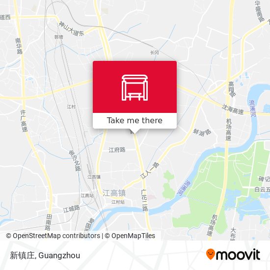 新镇庄 map