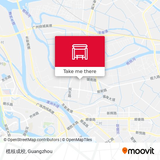 榄核成校 map