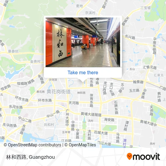 林和西路 map