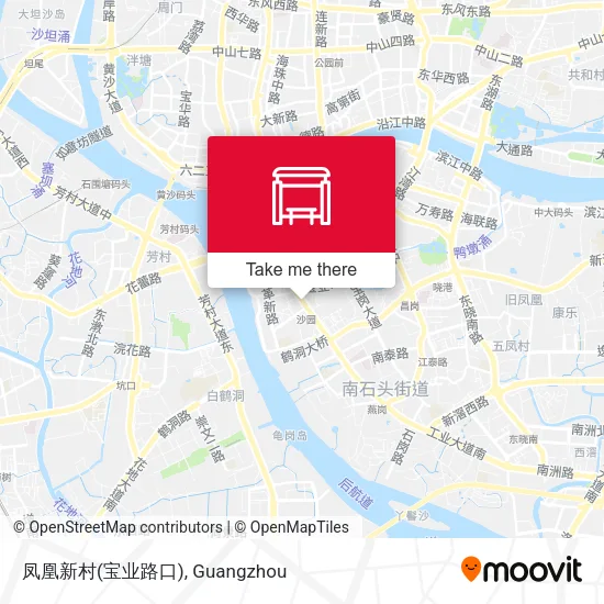 凤凰新村(宝业路口) map