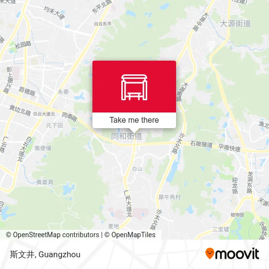 斯文井 map