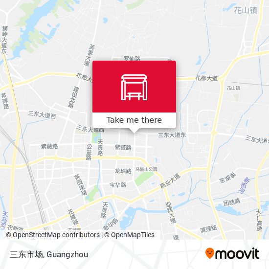 三东市场 map