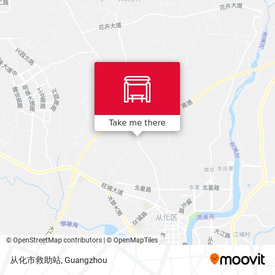 从化市救助站 map