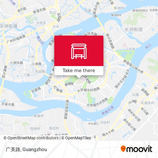 广美路 map