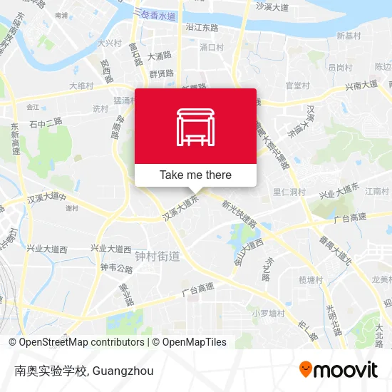 南奥实验学校 map