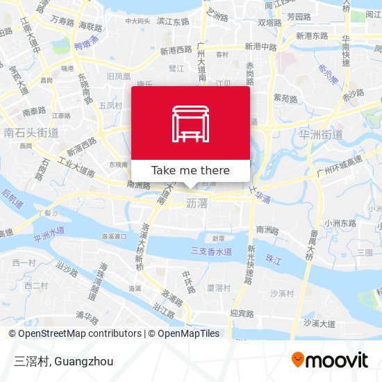 三滘村 map