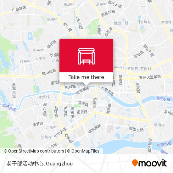 老干部活动中心 map