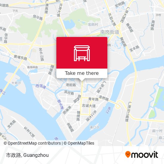 市政路 map