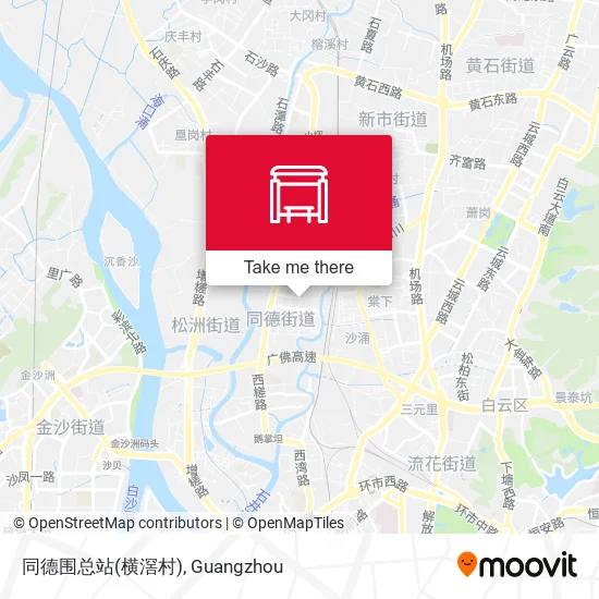 同德围总站(横滘村) map