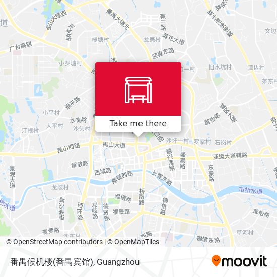 番禺候机楼(番禺宾馆) map