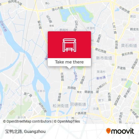 宝鸭北路 map