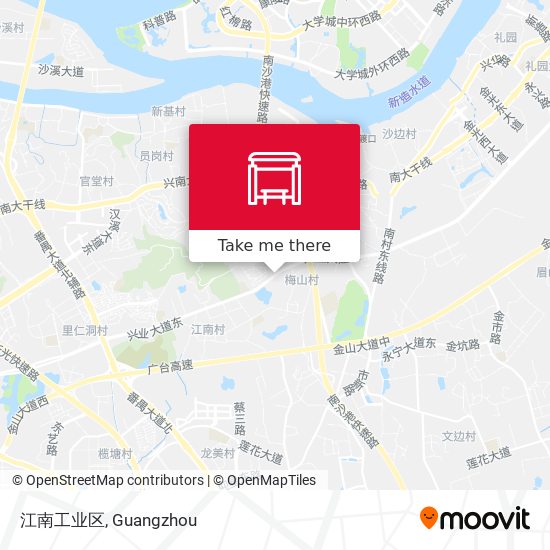 江南工业区 map