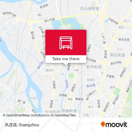 风度路 map